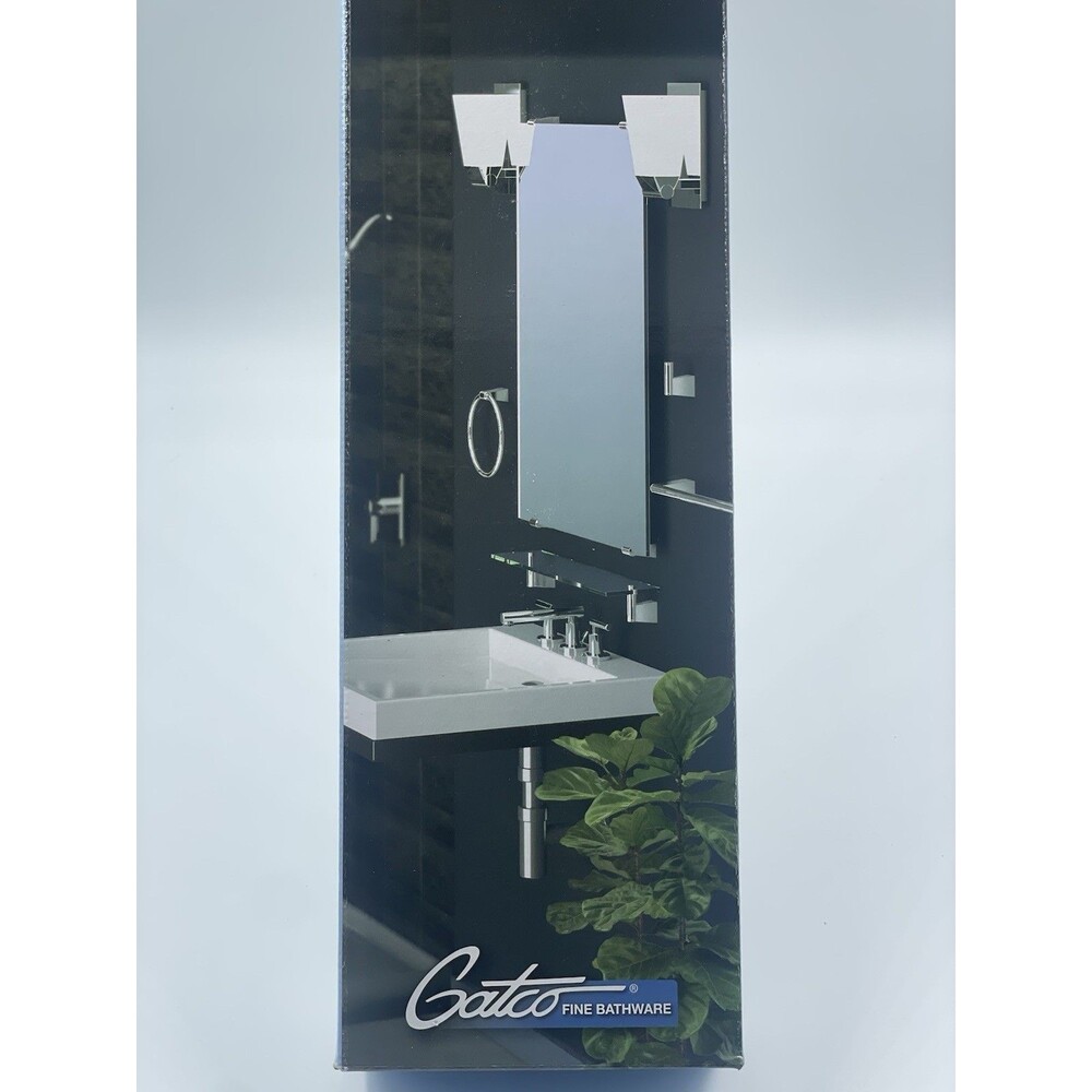 GATCO Bleu 18-inch Chrome Wall Mounted Towel Bar Model #4711 New in Box